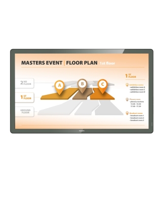 55-Inch 20-Point Touch Interactive Display with Android