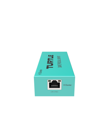 Pro Dante Dual Channel Analog Line Input Adapter with Gain Control