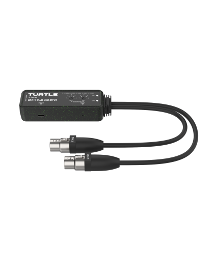 Dante Dual Channel Analog XLR to Dante Adapter