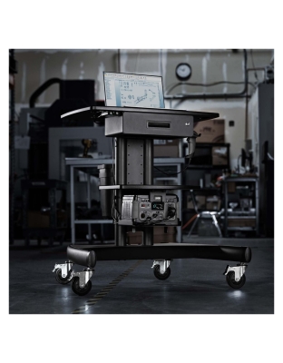 Mobile Battery-Powered Workstation with Lithium Ion Battery