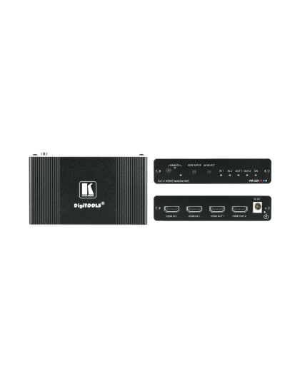 2x1:2 Compact HDMI Switchable DA