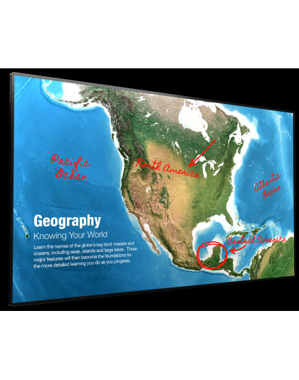 55-Inch 20-Point Touch Interactive AQUOS BOARD®