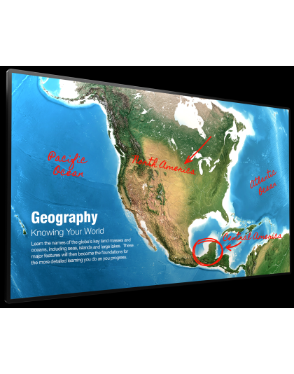 55-Inch 20-Point Touch Interactive AQUOS BOARD®