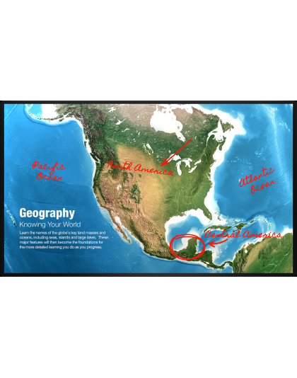 55-Inch 20-Point Touch Interactive AQUOS BOARD®