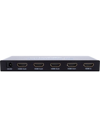 HDMI 2.0 1x4 Splitter With HDCP 2.2 and Downscaling
