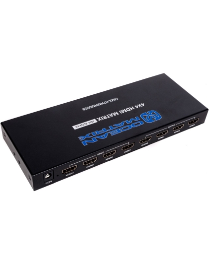 4K60Hz HDR 4x4 HDMI Matrix Switcher