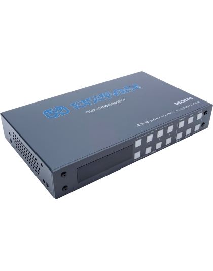 4K HDR 4x4 HDMI Matrix Switcher with Downscaling - 18Gbps