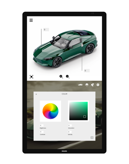 32-Inch 10-Point Touch Interactive Display with Android