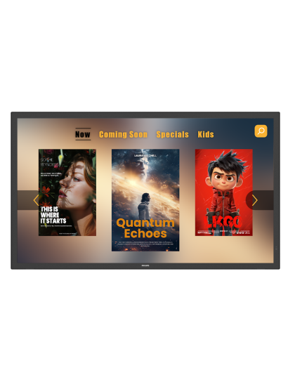 43-Inch 10-Point Touch Interactive Display with Android