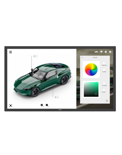 43-Inch 10-Point Touch Interactive Display with Android