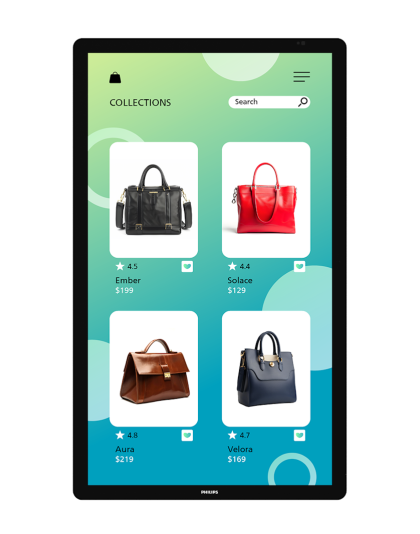 32-Inch 10-Point Touch Interactive Display with Android