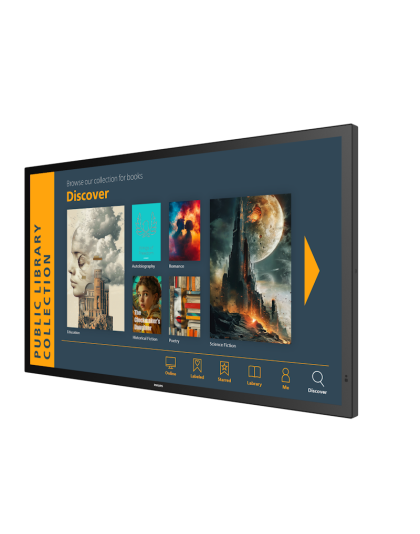 43-Inch 10-Point Touch Interactive Display with Android