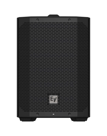 8-Inch Weatherized Lithium-Ion Battery-Powered Loudspeaker with Bluetooth Audio and Control