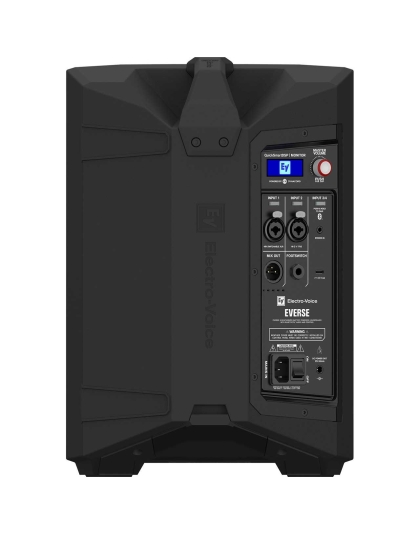 8-Inch Weatherized Lithium-Ion Battery-Powered Loudspeaker with Bluetooth Audio and Control