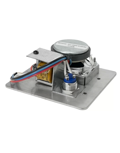 2-Gang Vandal-Resistant Intercom Station with Transformer and Call Switch