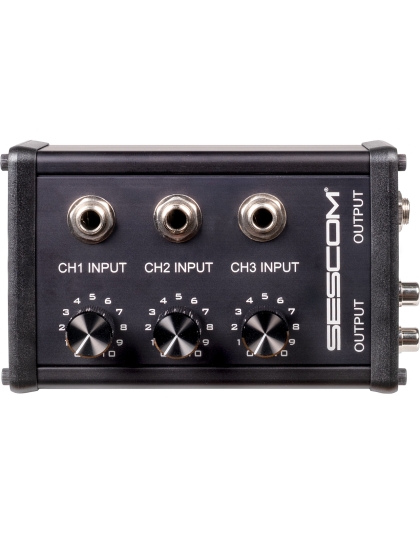 3-Channel High Impedance Mixer with Independent Level Control