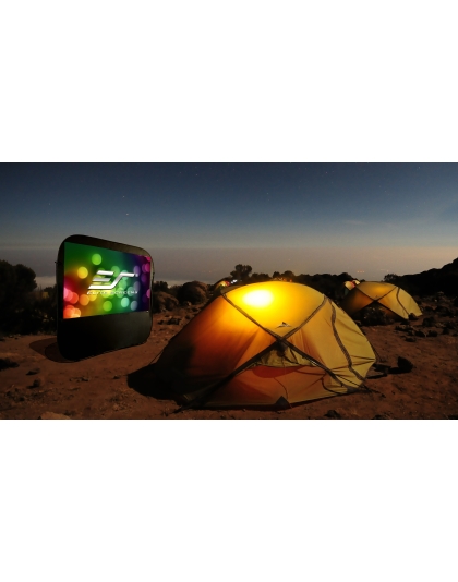 92-Inch Pop-up Cinema Portable 16:9 Front Projection Screen