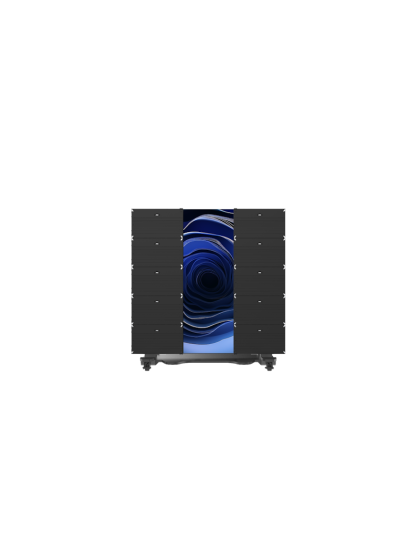 135-inch Unite All-in-One Foldable LED Display with Motorized Cart and Road Case