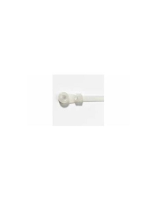 CABLE TIE SCREW MOUNT 7in NATURAL 100 pk