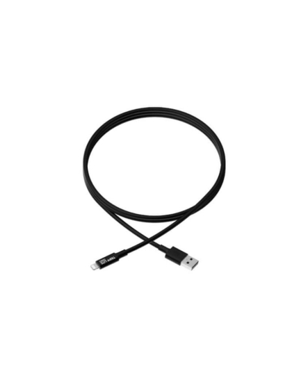 USB Sync/Charge Cable with Lightning Connector Black 10 feet