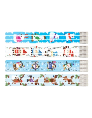 Winter Adventure Pencil, 12 Per Pack, 12 Packs