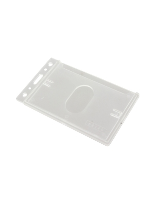 PolyCarb Badge Holder, Vertical, Pack of 25