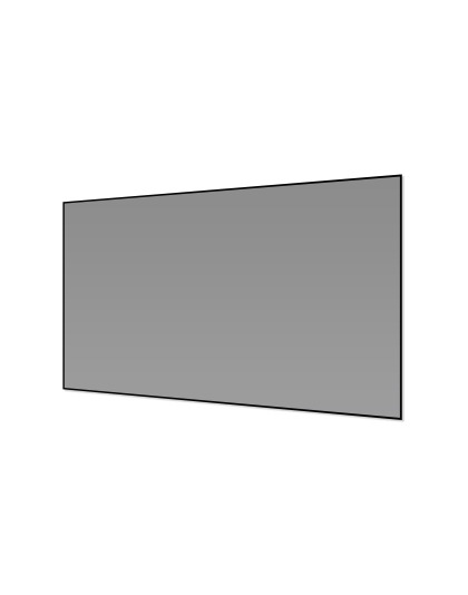 92-Inch Aeon CineGrey 3D Fixed Frame Ceiling/Ambient Light Rejecting 16:9 Front Projection Screen