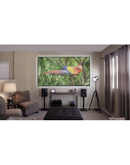 92-Inch Aeon CineGrey 3D Fixed Frame Ceiling/Ambient Light Rejecting 16:9 Front Projection Screen