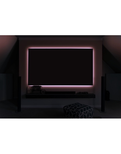 92-Inch Aeon CineGrey 3D Fixed Frame Ceiling/Ambient Light Rejecting 16:9 Front Projection Screen