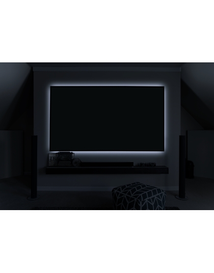 92-Inch Aeon CineGrey 3D Fixed Frame Ceiling/Ambient Light Rejecting 16:9 Front Projection Screen