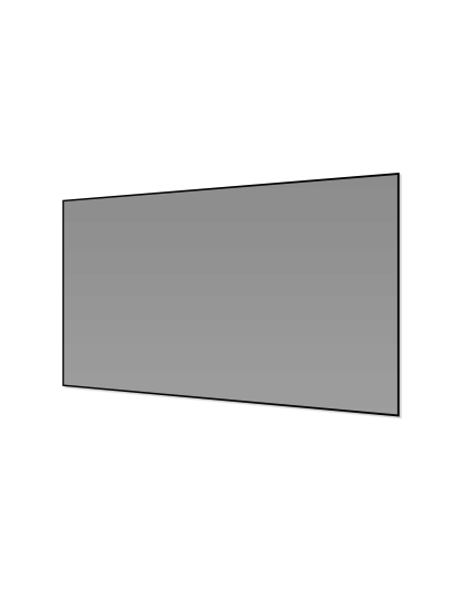 138-Inch Aeon CineGrey 4D AT Fixed Frame Acoustically Transparent 16:9 Front Projection Screen