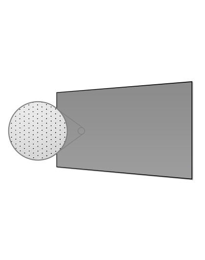 138-Inch Aeon CineGrey 4D AT Fixed Frame Acoustically Transparent 16:9 Front Projection Screen