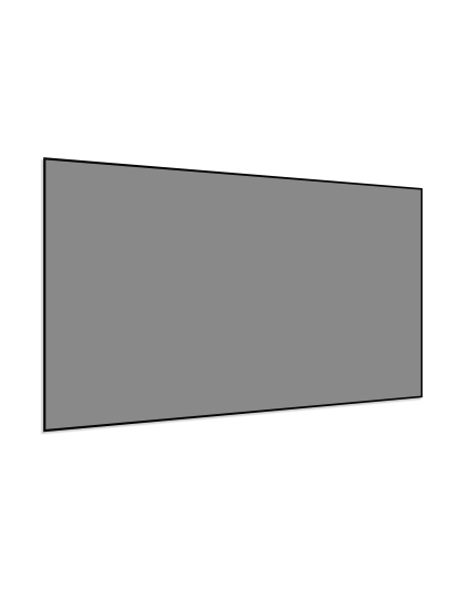135-Inch Aeon CineGrey 5D Fixed Frame Ceiling/Ambient Light Rejecting 16:9 Front Projection Screen