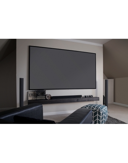 92-Inch Aeon CineGrey 3D Fixed Frame Ceiling/Ambient Light Rejecting 16:9 Front Projection Screen