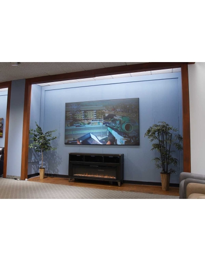 135-Inch Aeon CineGrey 5D Fixed Frame Ceiling/Ambient Light Rejecting 16:9 Front Projection Screen