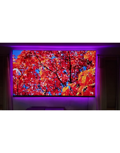 103-Inch Aeon CLR Fixed Frame Ceiling/Ambient Light Rejecting 16:9 Front Projection Screen