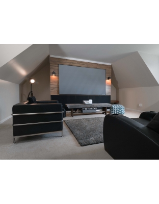 123-Inch Aeon CLR Fixed Frame Ceiling/Ambient Light Rejecting 16:9 Front Projection Screen