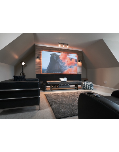 103-Inch Aeon CLR Fixed Frame Ceiling/Ambient Light Rejecting 16:9 Front Projection Screen