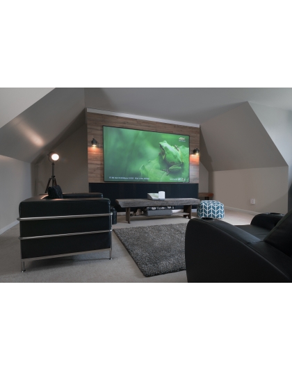 103-Inch Aeon CLR Fixed Frame Ceiling/Ambient Light Rejecting 16:9 Front Projection Screen