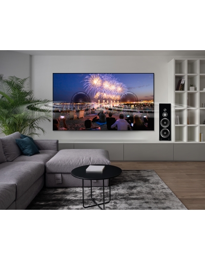 158-Inch Aeon CineWhite A8K Fixed Frame Acoustically Transparent 2.35:1 Front Projection Screen