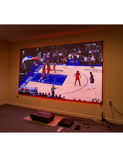 103-Inch Aeon CLR Fixed Frame Ceiling/Ambient Light Rejecting 16:9 Front Projection Screen