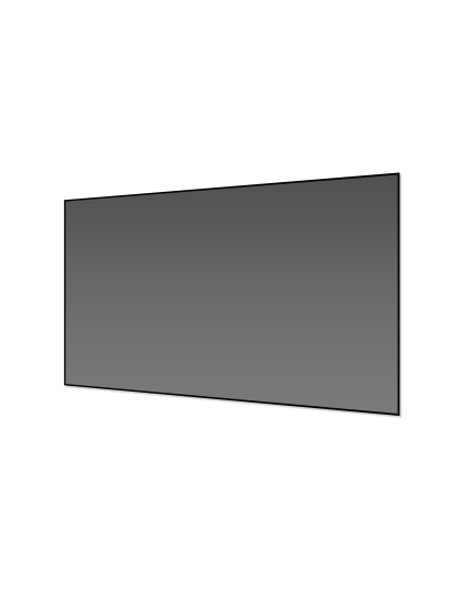 103-Inch Aeon CLR Fixed Frame Ceiling/Ambient Light Rejecting 16:9 Front Projection Screen