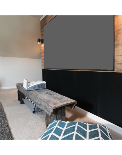 103-Inch Aeon CLR Fixed Frame Ceiling/Ambient Light Rejecting 16:9 Front Projection Screen