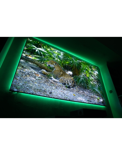 103-Inch Aeon CLR Fixed Frame Ceiling/Ambient Light Rejecting 16:9 Front Projection Screen