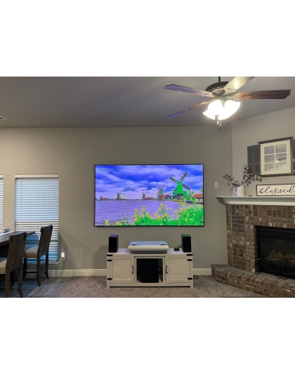 103-Inch Aeon CLR 3 Fixed Frame Ceiling/Ambient Light Rejecting 16:9 Front Projection Screen