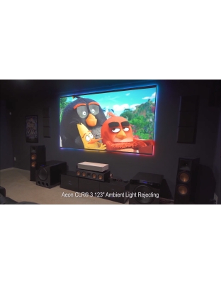 103-Inch Aeon CLR 3 Fixed Frame Ceiling/Ambient Light Rejecting 16:9 Front Projection Screen