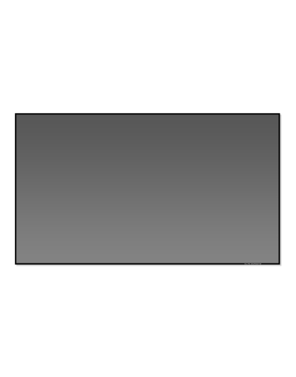 150-Inch Aeon CLR 5 Fixed Frame Ceiling/Ambient Light Rejecting 16:9 Front Projection Screen