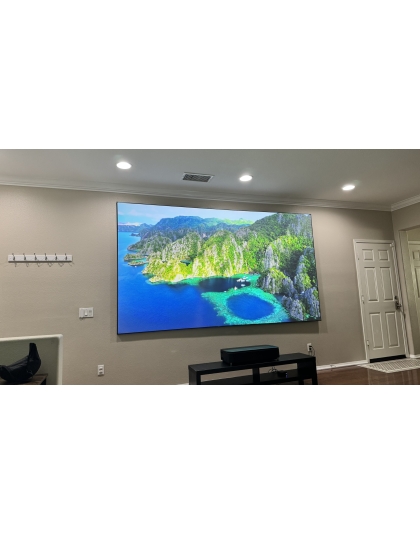 150-Inch Aeon CLR 5 Fixed Frame Ceiling/Ambient Light Rejecting 16:9 Front Projection Screen