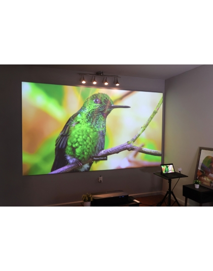 150-Inch Aeon CLR 5 Fixed Frame Ceiling/Ambient Light Rejecting 16:9 Front Projection Screen