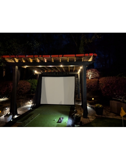8x10 Portable Golf Simulator Screen